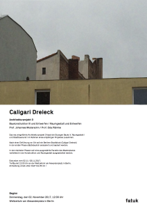 Architekturprojekt3 - CALIGARI